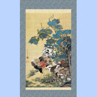 名画複製画掛け軸 春芳 上村松園 – 寿鳳人形の東芸