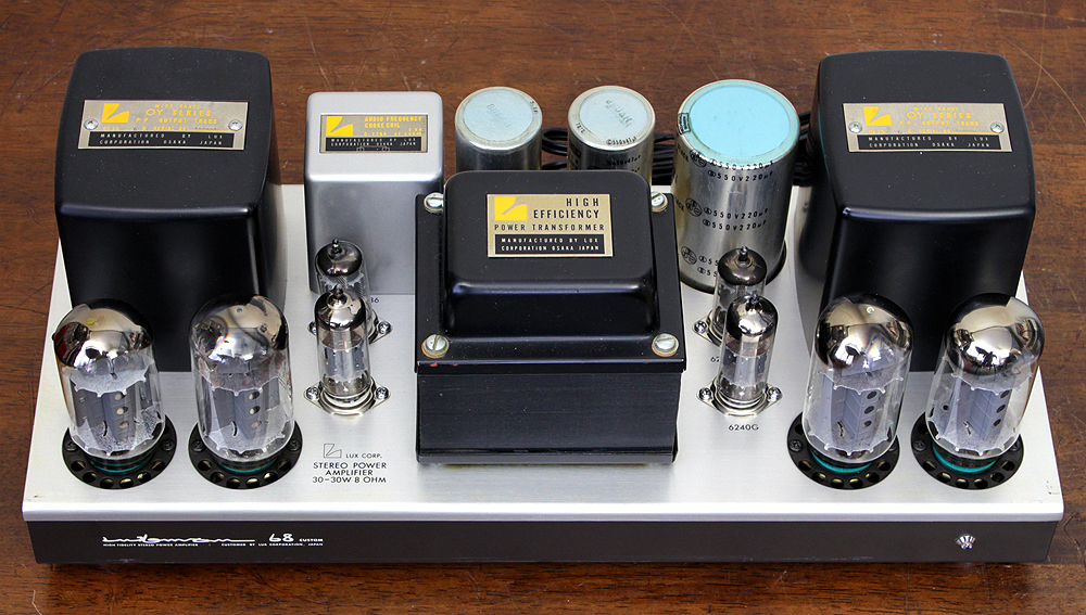 LUXMAN ラックスマン MQ68C 管球式ステレオパワーアンプ - 中古