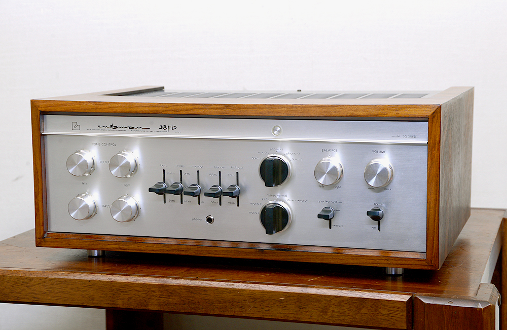 LUXMAN ラックスマン SQ38FD 真空管プリメインアンプ メンテナンス済