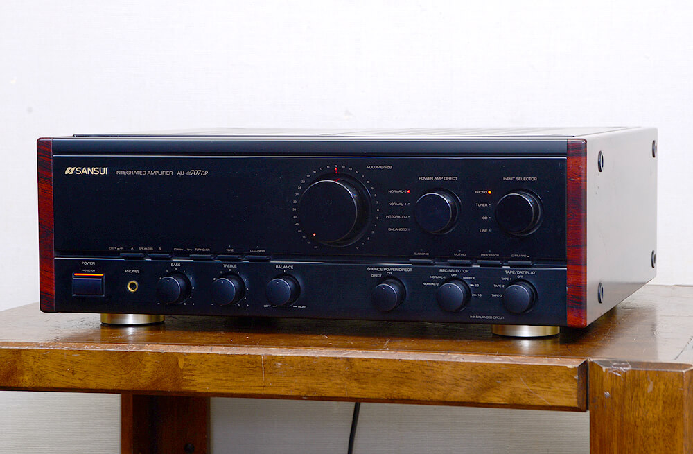 SANSUI AU-α707DR プリメインアンプ / 札幌の中古オーディオ・レコード