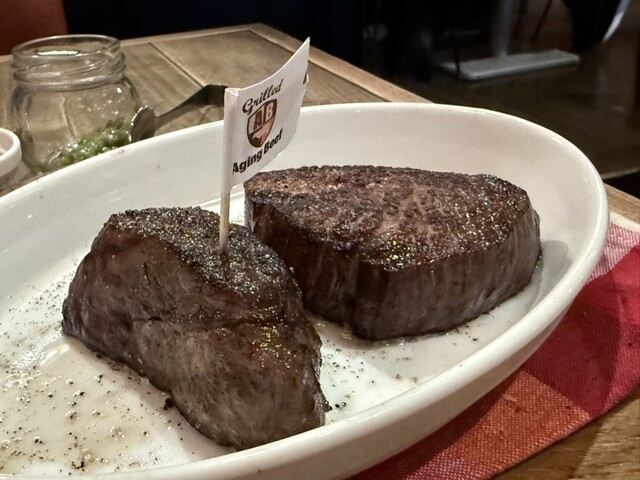 Tabelogged: 熟成和牛ステーキグリルド エイジング・ビーフ 横浜店