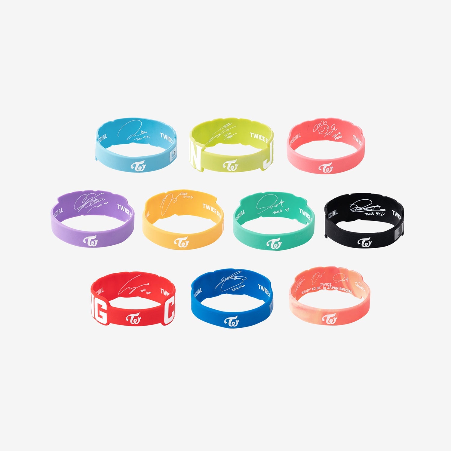 RANDOM RUBBER BAND / TWICE『READY TO BE SPECIAL』 – JYP JAPAN