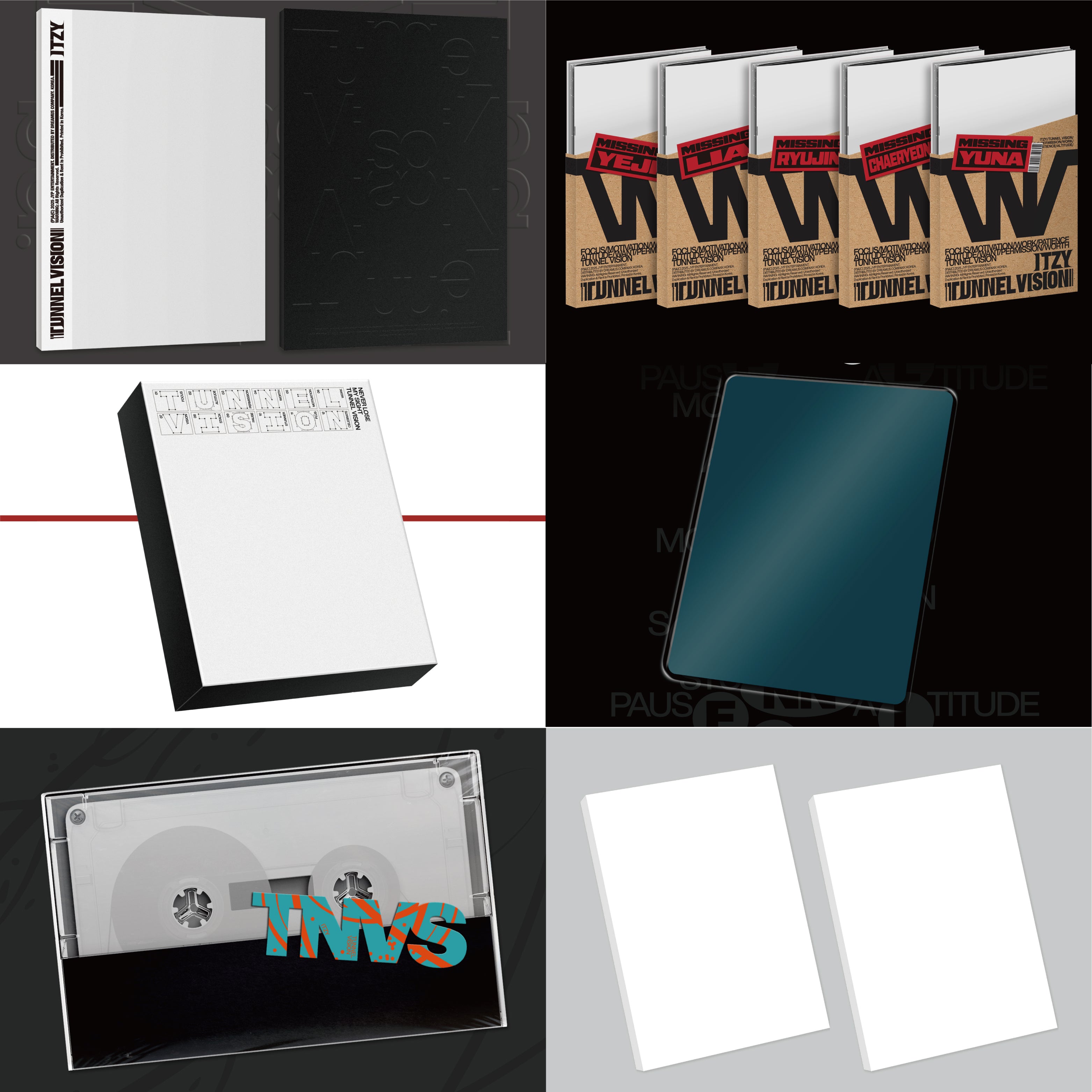 ITZY 11th Mini Album『TUNNEL VISION』 – JYP JAPAN ONLINE STORE