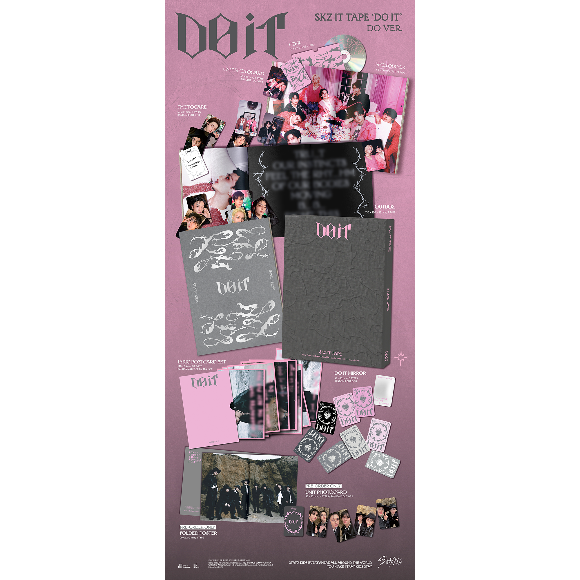 straykids do it HMV トレカ ラキドロ B コンプ 12種 ② StrayKids DO