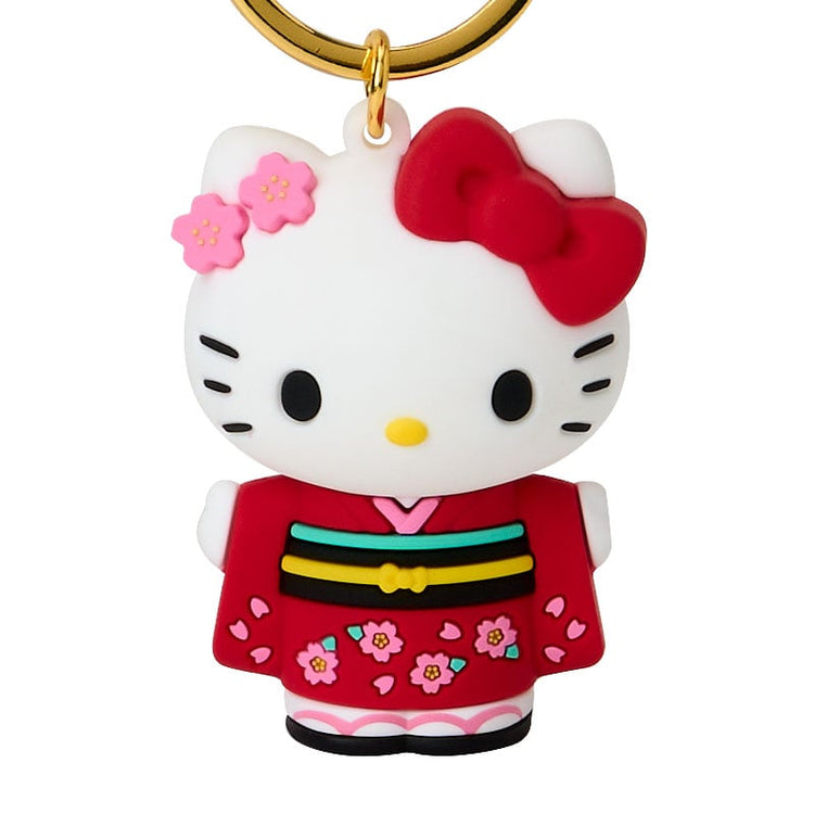Clearance]#[Sanrio] 3D Keychain Strap Kimono - Hello Kitty [NOV