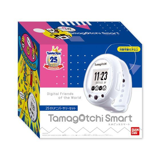 NEW] Tamagotchi Smart 25th Anniversary Set Bandai Japan [AUG 2021