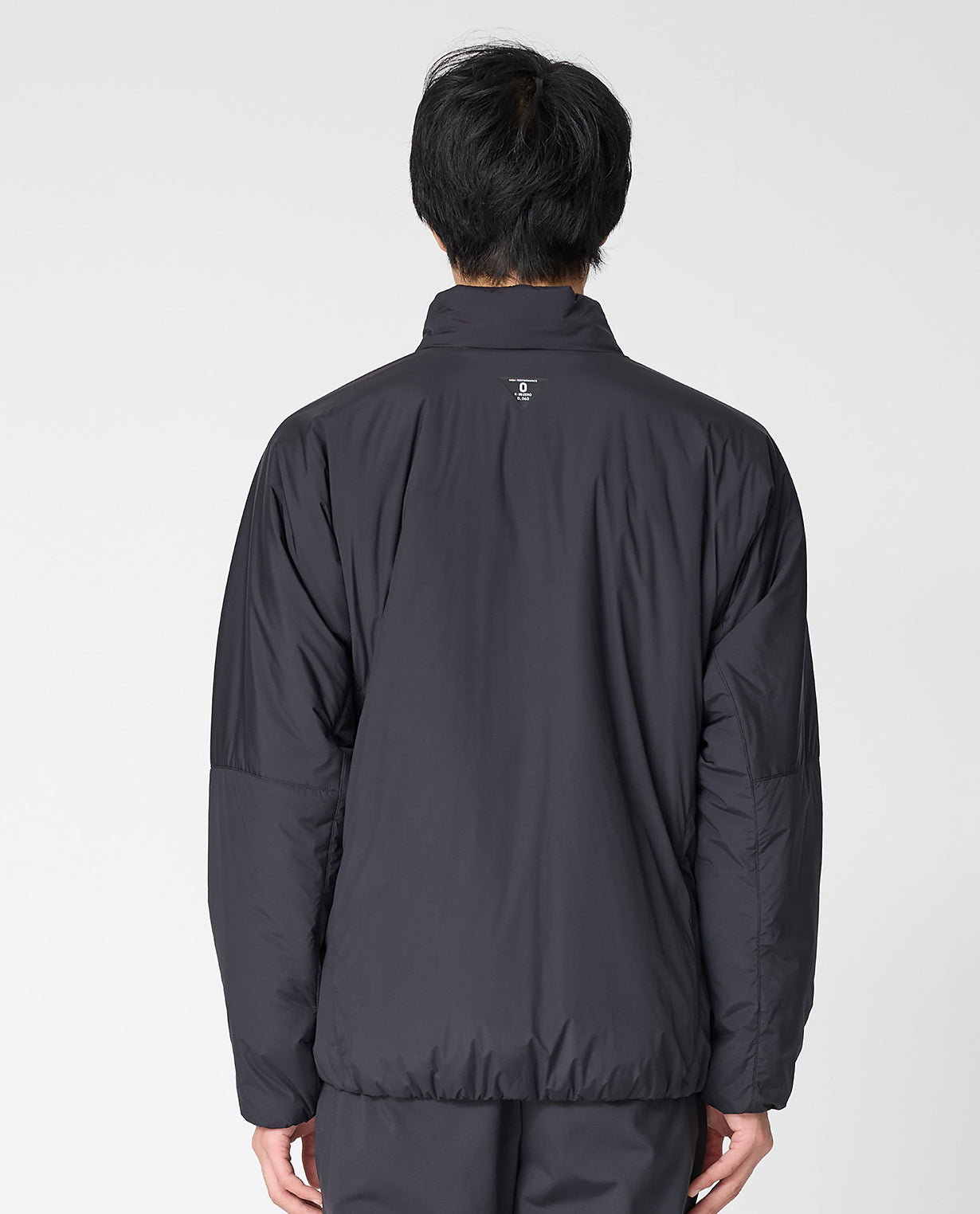 0_060_V スリット入りストレッチ中綿 スタンドカラーブルゾン