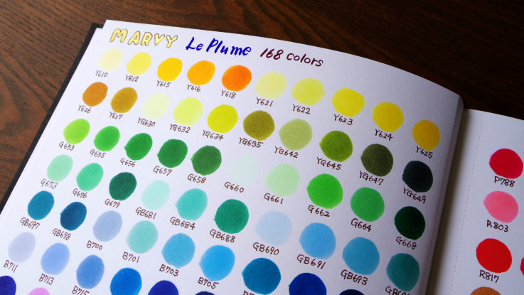 保存版】ルプルームパーマネント165色の色見本｜発色・特徴を徹底