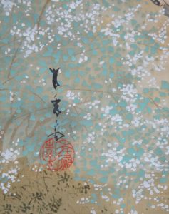 岩佐古香 正成奉前陣図 | 掛軸(掛け軸)販売／表装ご依頼は掛軸いっぷく