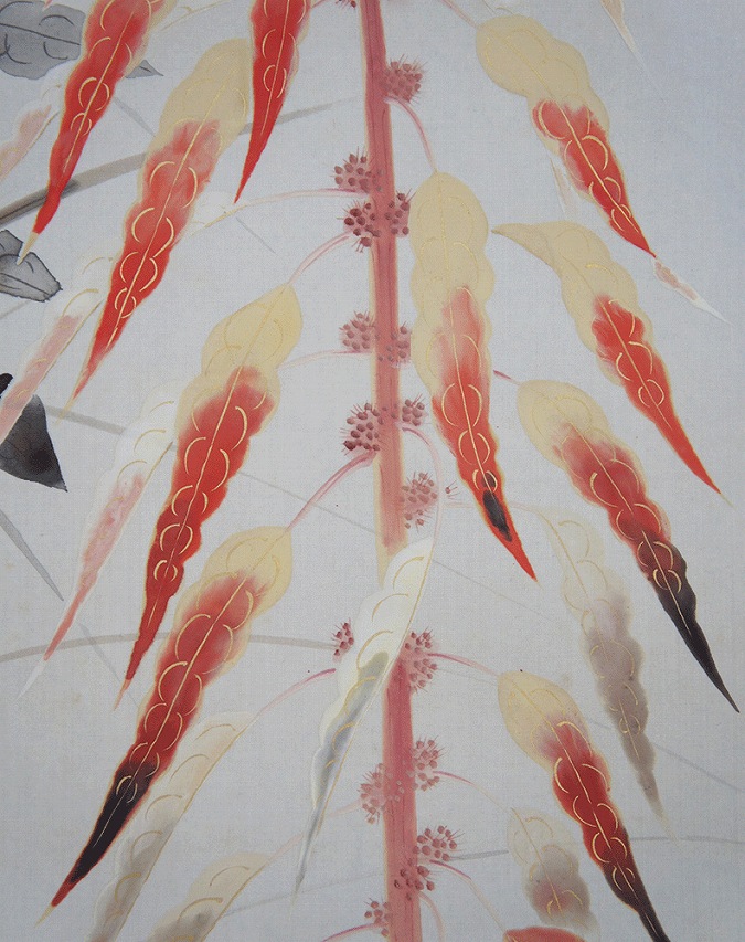 吉田秋光 秋晩 | 掛軸(掛け軸)販売／表装ご依頼は掛軸いっぷく掛軸