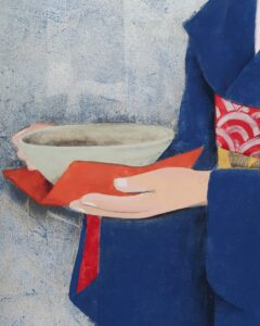 海老名正夫 舞妓 [F10号] | 掛軸(掛け軸)販売／表装ご依頼は掛軸