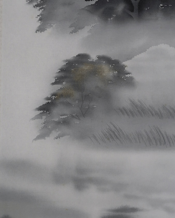 金子孝之 水墨山水 | 掛軸(掛け軸)販売／表装ご依頼は掛軸いっぷく掛軸