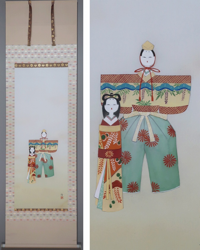 節句掛け | 掛軸(掛け軸)販売／表装ご依頼は掛軸いっぷく掛軸(掛け軸