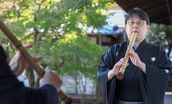 精華銘尺八 北原精華堂