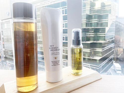 いい匂いが続く♪髪にやさしい生はちみつシャンプー【MY HONEY REMEDY