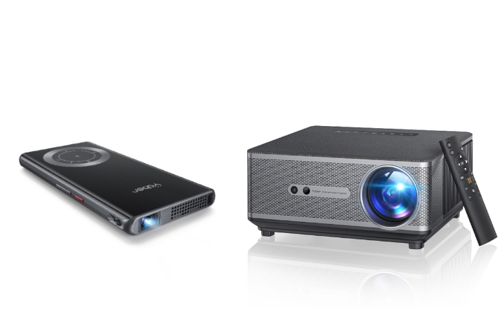 プラススタイルでプロジェクター2機種、コンパクトモデルから300インチ