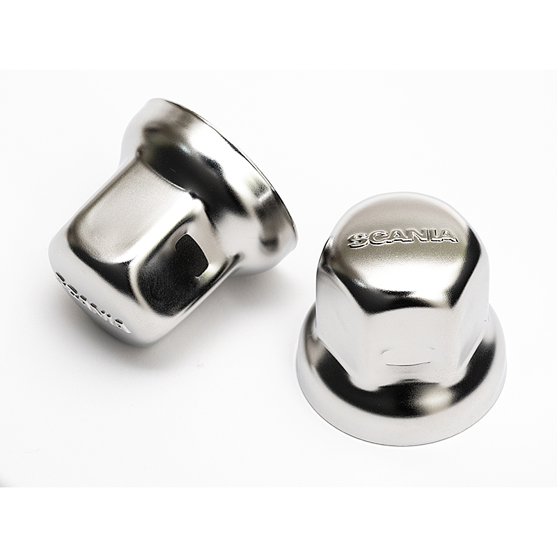 SCANIA ホイールナットキャップ(SCANIAロゴ) 10個入り | KCV-PARTS