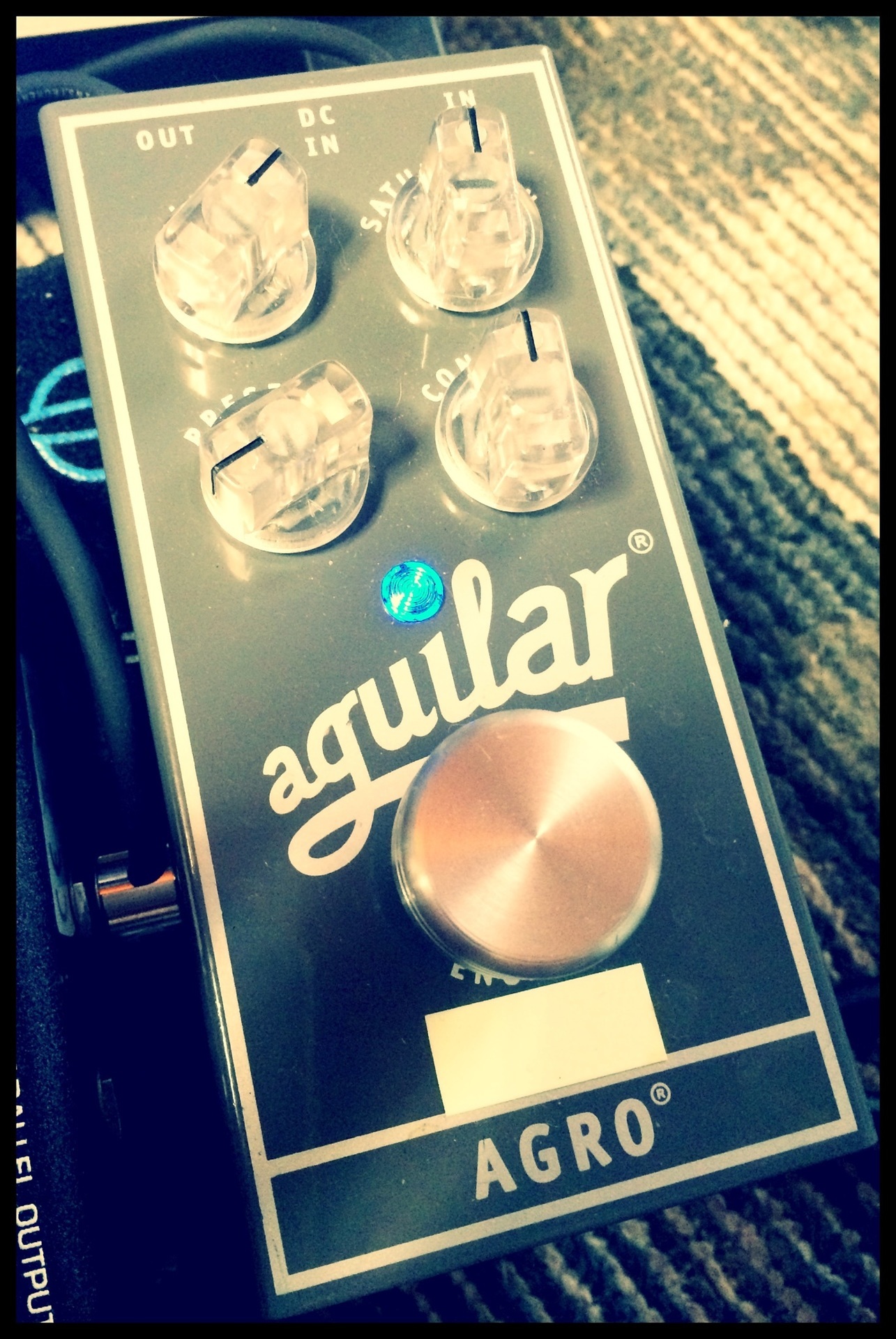 AGUILAR AGRO Bass Overdrive pedal: 亀田誠治師匠を愛するベースマン