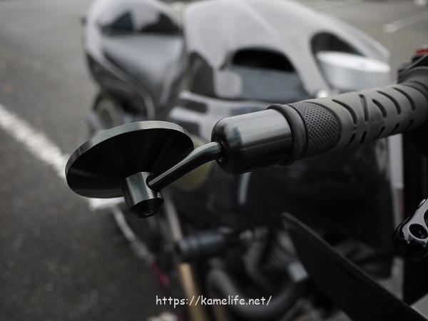 モーターロックのJCMAバーエンドミラーが格好良すぎじゃない？ - KAME life