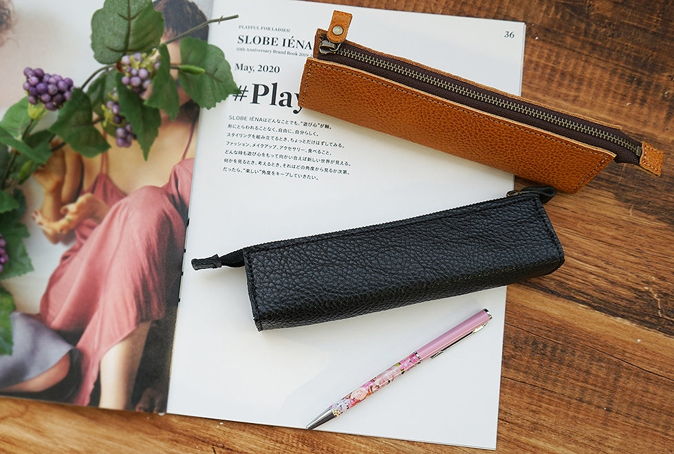 コロラド（姫路レザー）/三角ペンケース selectシリーズ［名入れ可