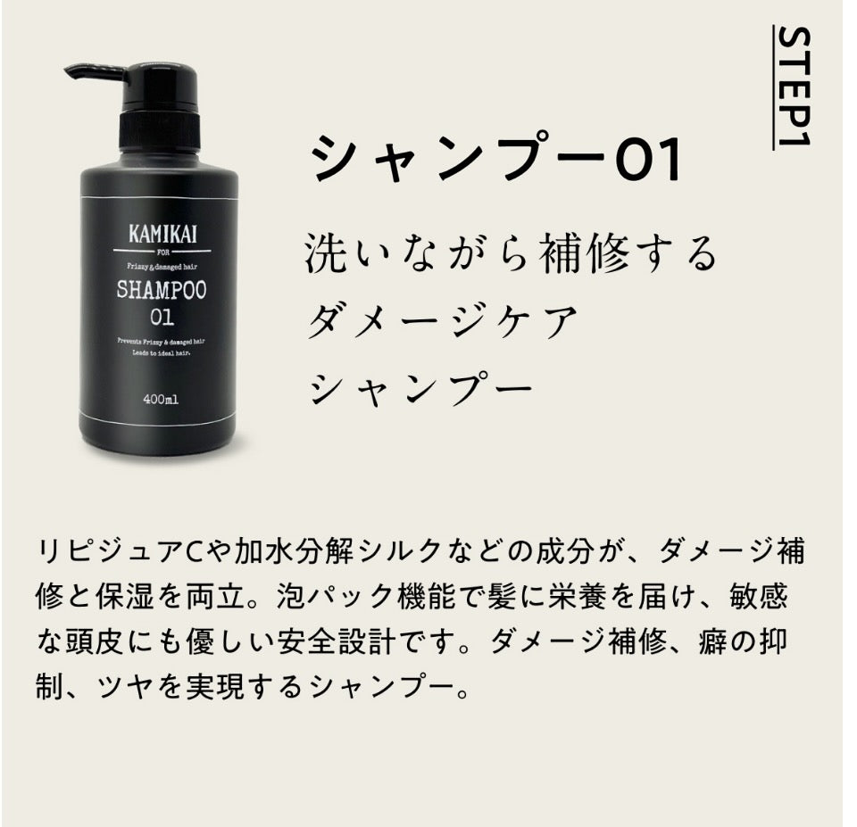 クセ・ダメージシャンプー01