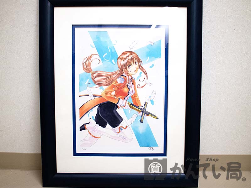 絵画（リトグラフ）のご紹介！松原秀則「サクラ大戦」Les Anges（天使