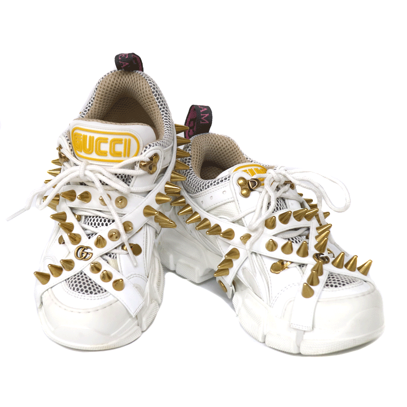 トゲトゲが印象的！グッチのスニーカー「フラッシュトレックスニーカー