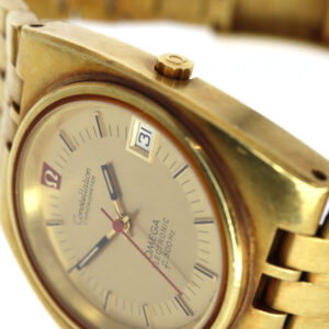 激レア！】オメガの音叉時計 「エレクトロニックf300」幻の金無垢