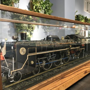 鉄道模型 C571 SL貴婦人 蒸気機関車 汽車 国鉄 ガラスケース入り】の