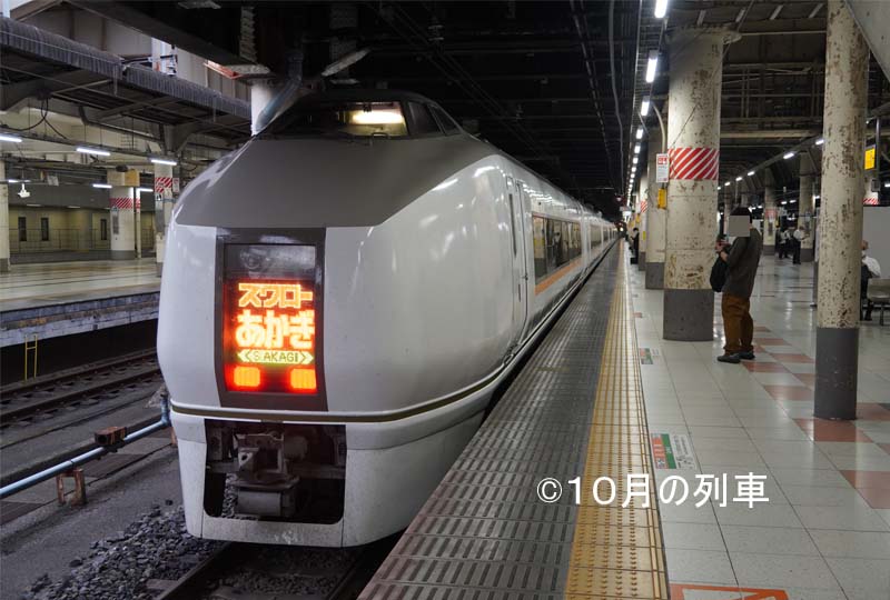 運転終了】大回り乗車で高崎線特急（草津、あかぎ、スワローあかぎ）に