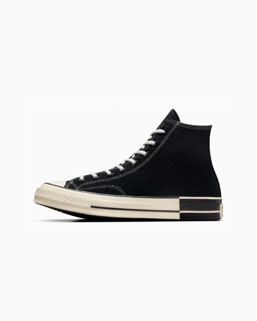 CT70 ブラック&ホワイト ブラック ハイカット A08134C - Kanverse.kr