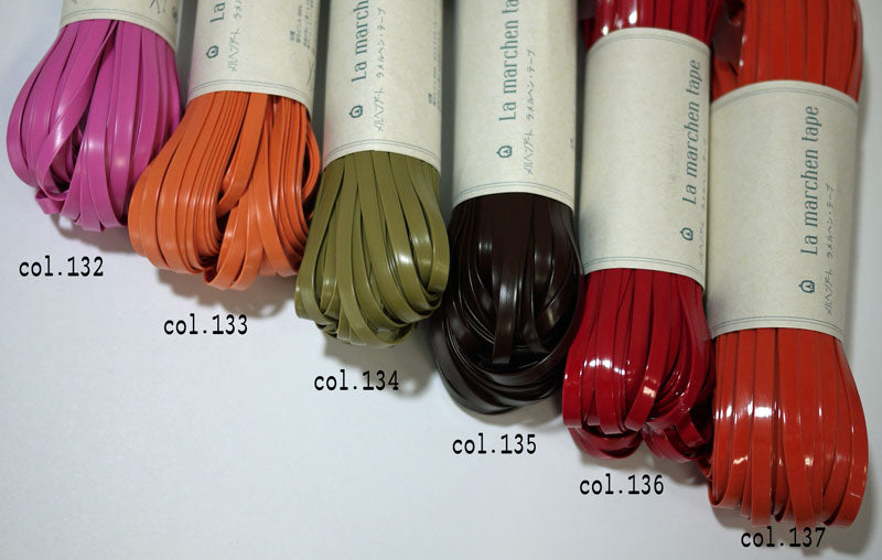 ラ メルヘンテープ 136 エナメルレッド 5mm幅・30m メルヘンアート