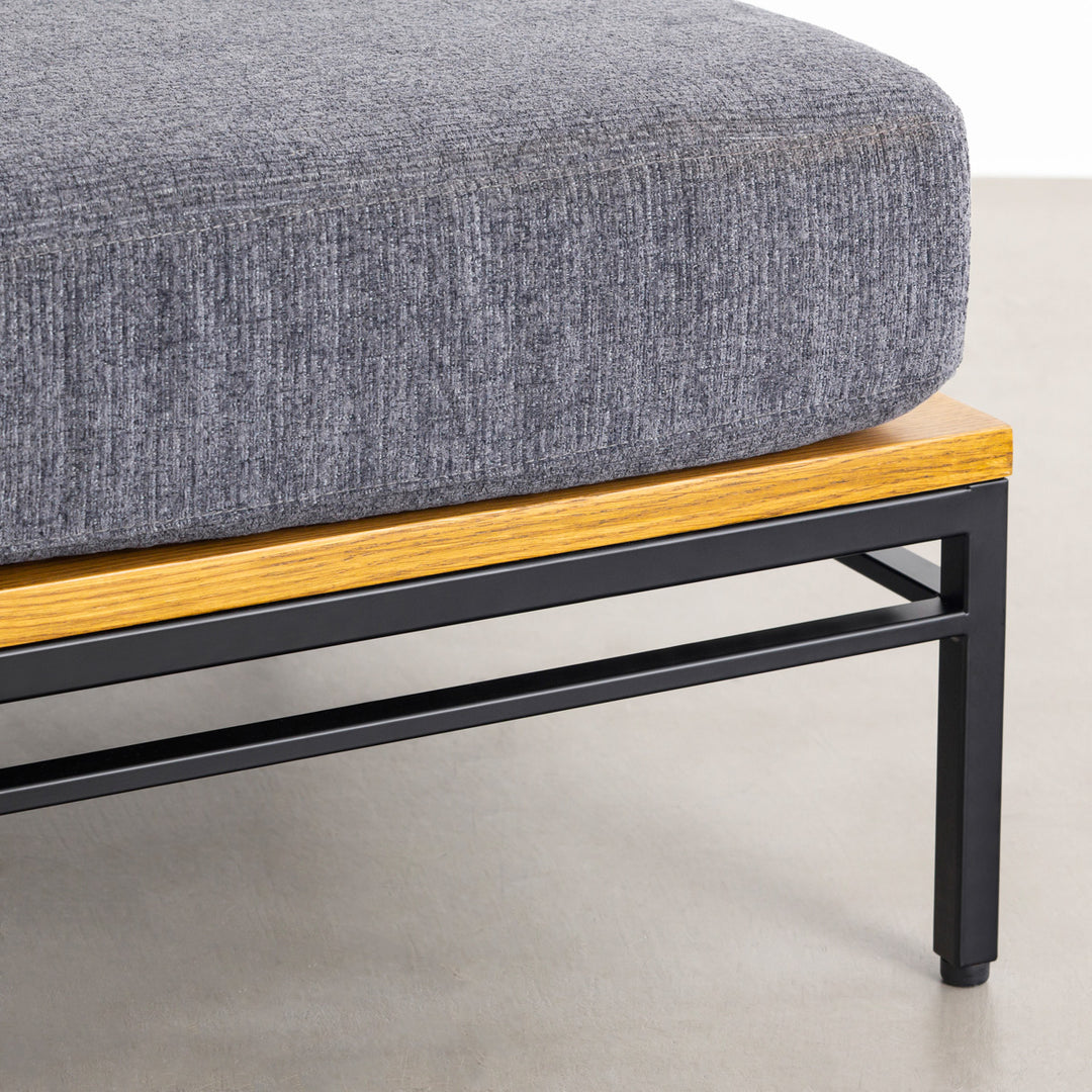 Wood × Steel コンビネーションソファ Ottoman – KANADEMONO