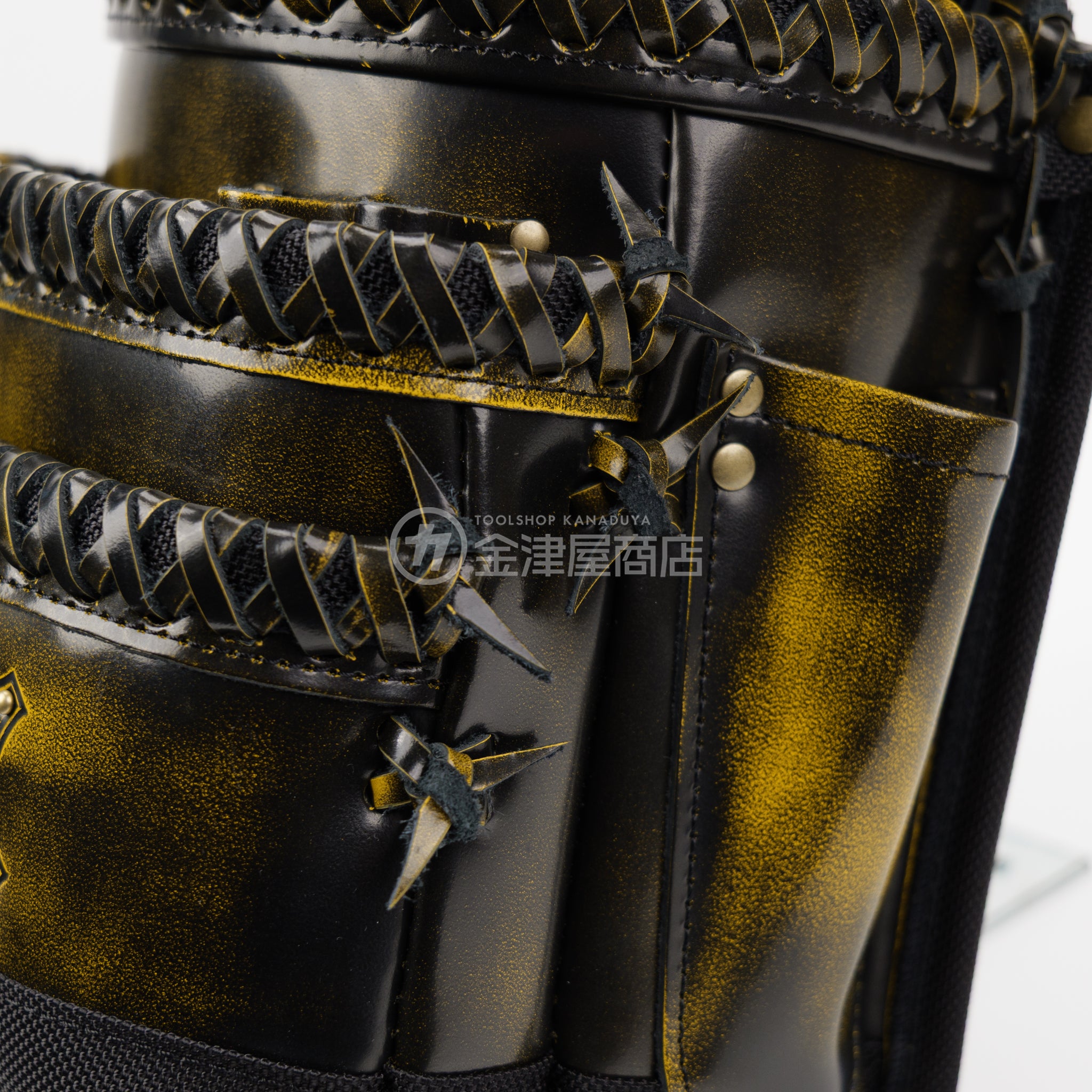 ニックス(KNICKS) アドバンガラス革3段腰袋 底・縁補強タイプ ADV