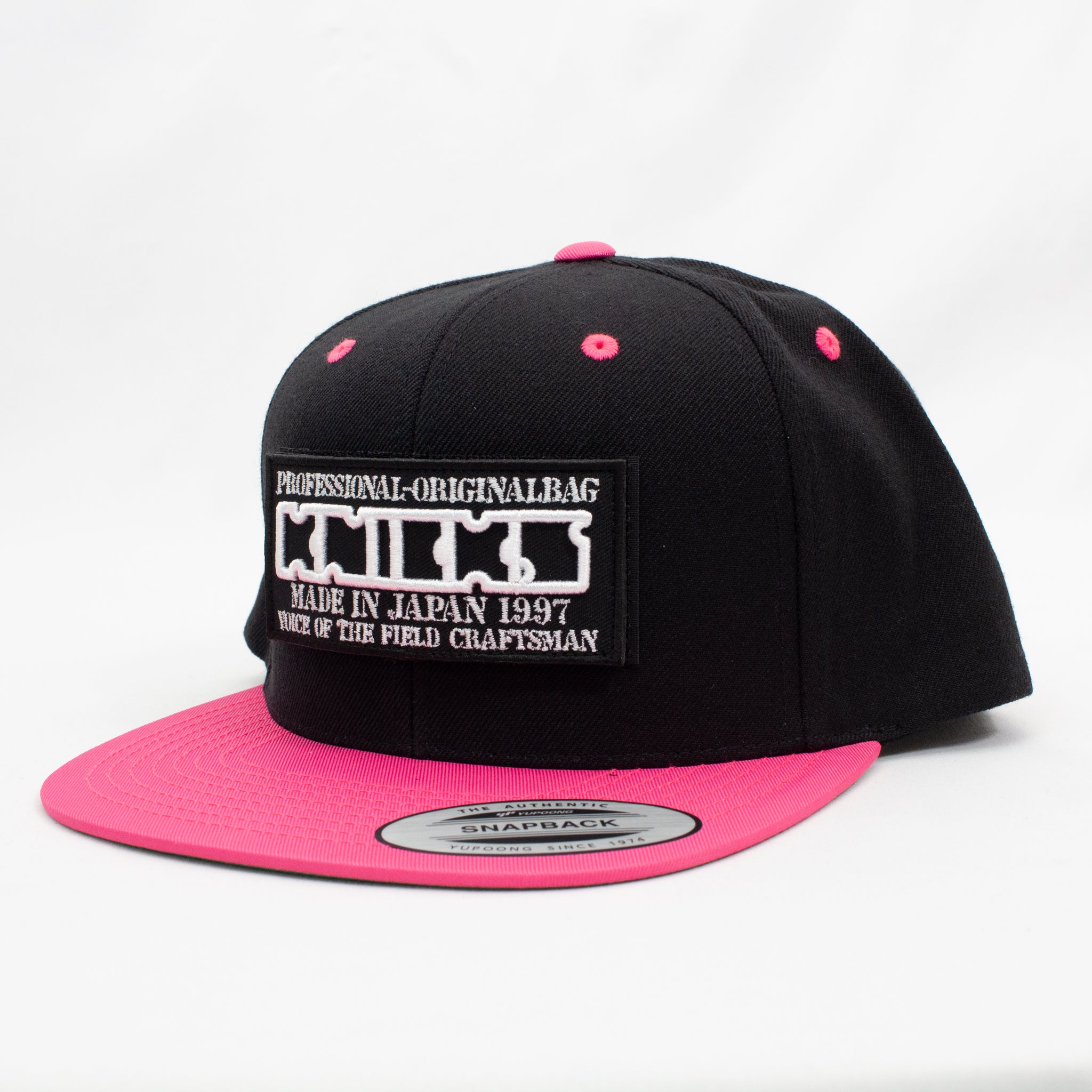 金津屋商店 【好きなワッペンを貼る】オリジナルフラットバイザー