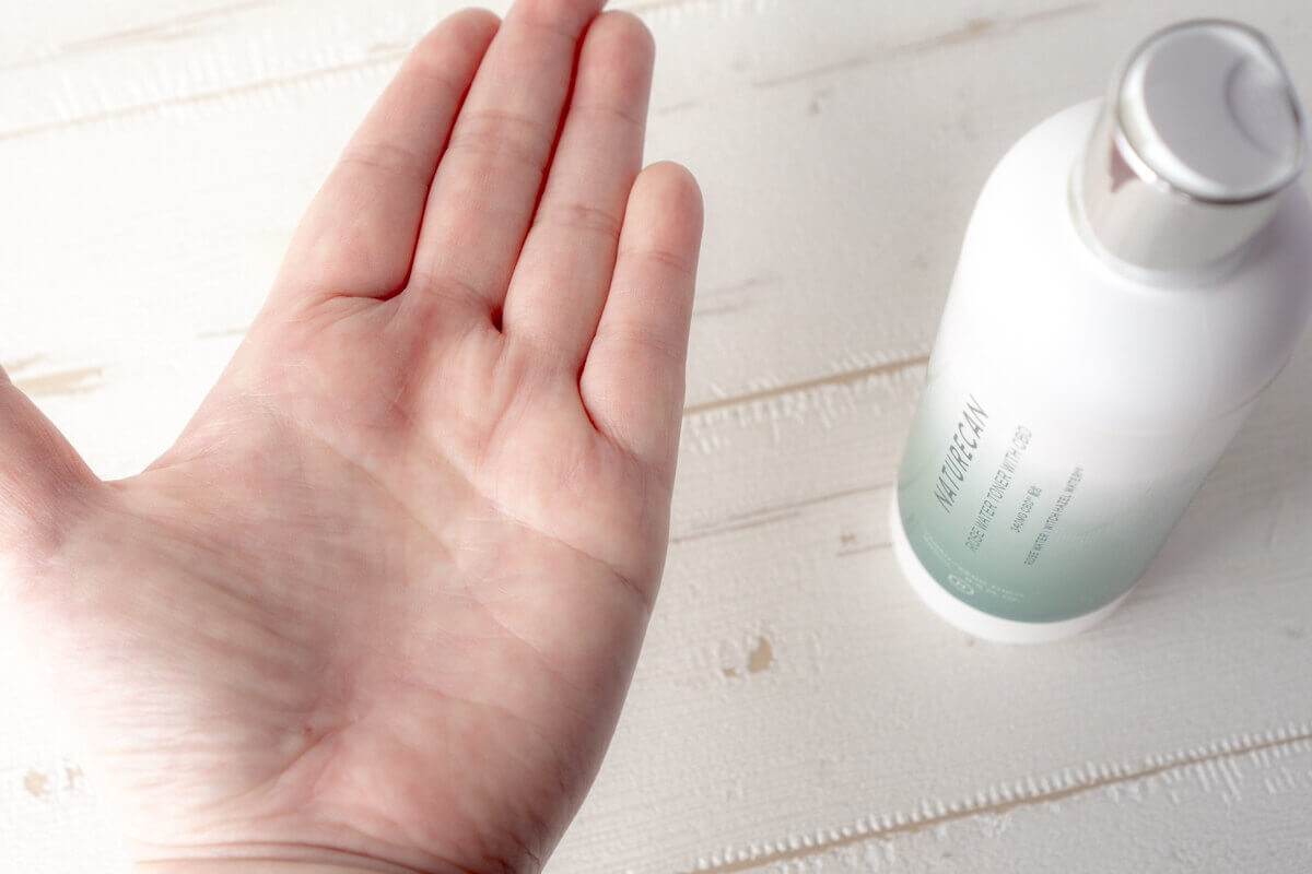 Naturecan CBD ローズウォーター化粧水 & モイスチャライザー レビュー