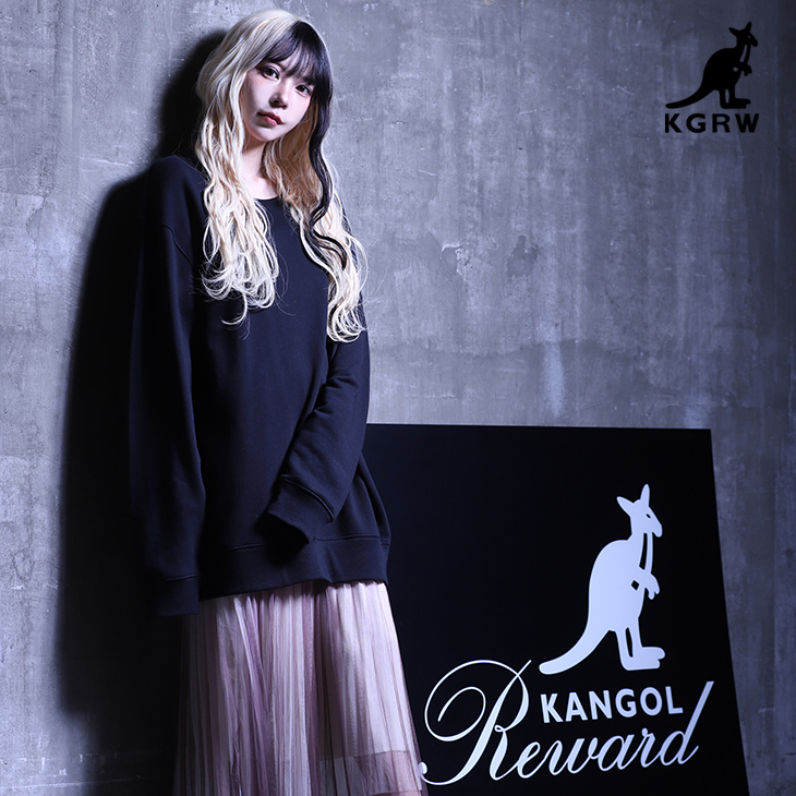 完全受注生産】 みゆはん×KANGOL REWARDコラボ企画第2弾！長袖Tシャツ