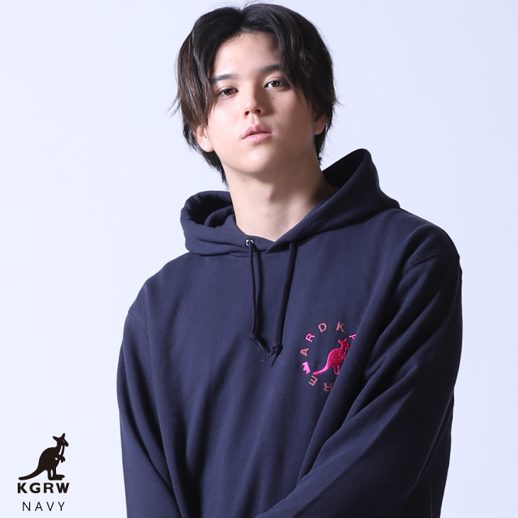 RAN×KANGOL REWARD コラボプルオーバーパーカー