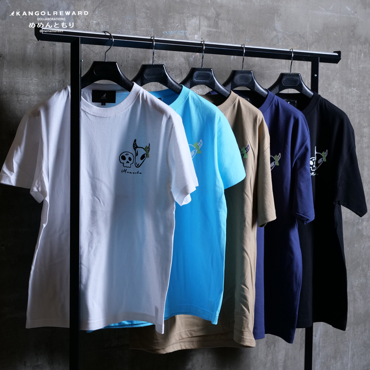 めめんともり×KANGOL REWARD コラボ半袖Tシャツ