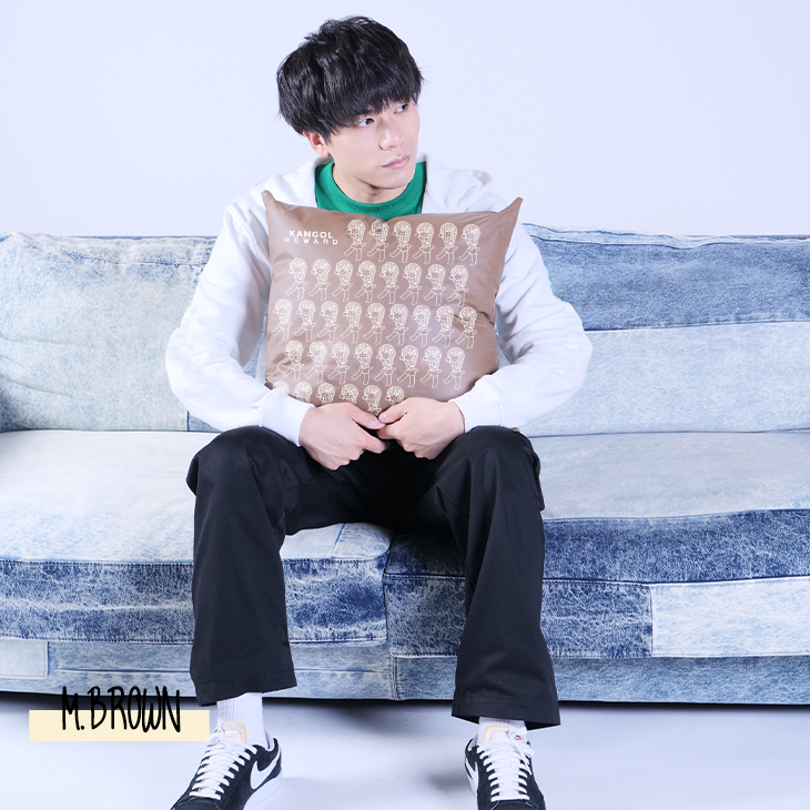 完全受注生産】御前崎八幡宮×KANGOL REWARDコラボ クッション