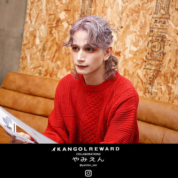 完全受注生産】 やみえん×KANGOL REWARD コラボ企画第2弾！プル