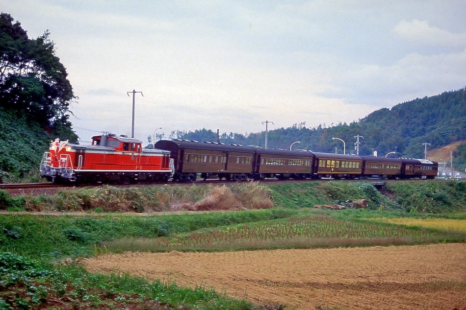 Kano鉄道局 お召列車85年10月