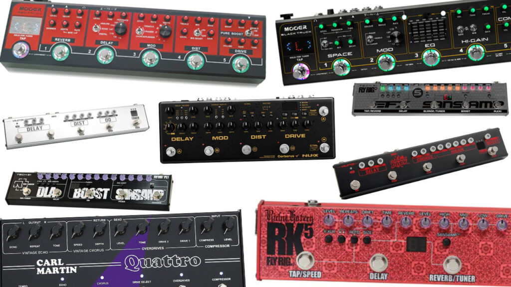 アナログ系マルチエフェクターが熱い！？ 軽量＆コスパ最強の9機種を