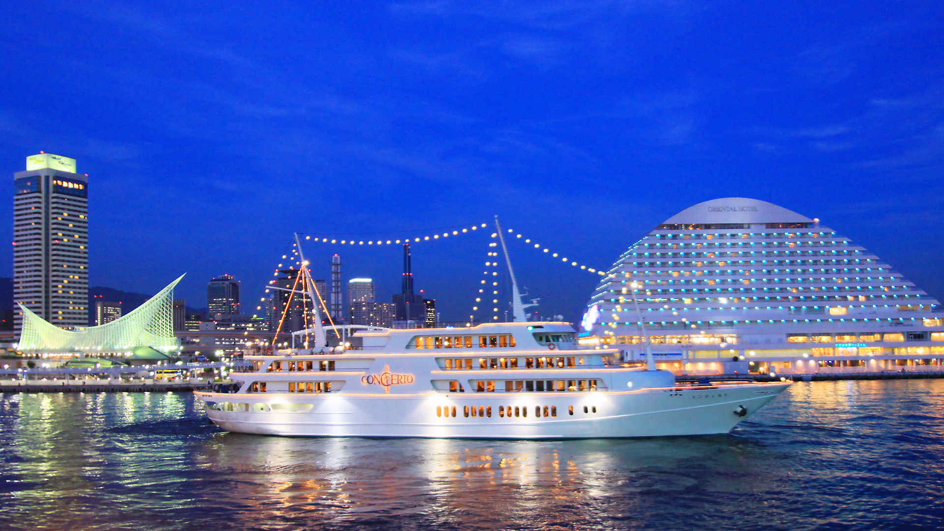 神戸コンチェルト「海の上のビアガーデン」