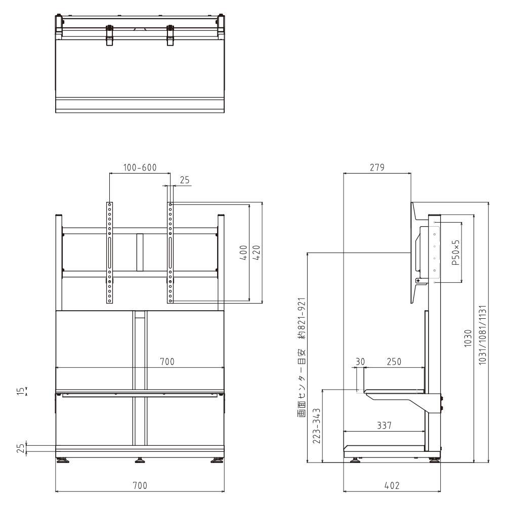 ハヤミ工産 壁寄スタンド TIMEZ タイメッツ KF-670の購入はこちらから