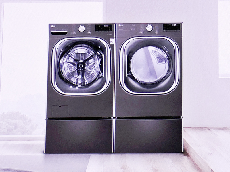 CES 2020】LG、スマートな「ドラム洗濯機」「冷蔵庫」「ワインセラー