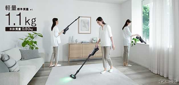 スティッククリーナー（コードレス式）PKV-BK3K ： クリーナー ： 日立