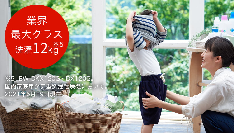 日立のタテ型洗濯乾燥機 ビートウォッシュ ： 日立の家電品