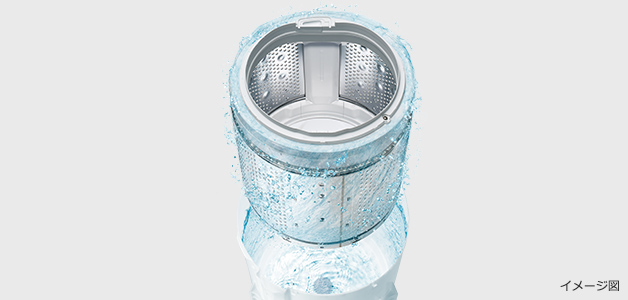 全自動洗濯機 ビートウォッシュ BW-G70K ： 洗濯機・衣類乾燥機