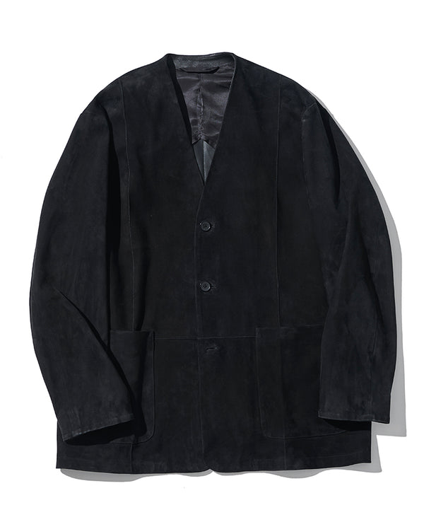 シープスエード ノーカラージャケット / オーブ – 買えるLEON